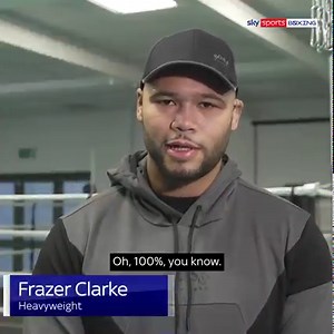 World heavyweight champion within five years? 👀🔮 We can't wait for the journey Frazer Clarke 🙌 | Sky Sports Boxing