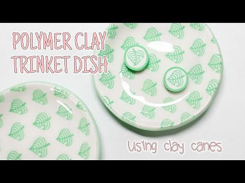 Polymer Clay Trinket Dish Tutorial