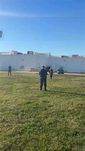 Today, our Walmart here in Kemah launched their drone delivery service. The first package delivered was to our police chief, a bag of hot Cheetos and donuts! ☺️ Place your order! walmart.onelink.me/UIev/WalmartLocal | Kemah Police Department