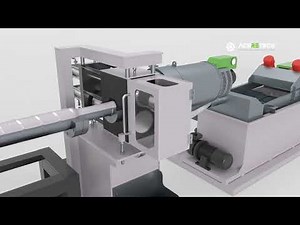 ACS Series Single Screw Cutter Compactor Plastic Recycling Pelletizing Machine