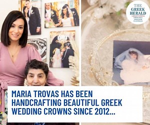 33 reactions | Maria Trovas, founder of ‘Story of Stefania’ an Adelaide based business, has been creating personalised stefana (Greek wedding crowns) since 2012. Read the full story: https://bit.ly/331dBxt | The Greek Herald | Facebook