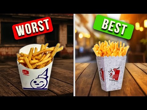 Fast Food Fries RANKED Worst to Best