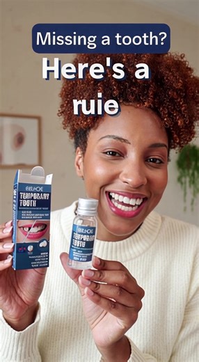Not just a dental cosmetic clay—it’s your DIY “tooth-modeling helper”! Great for temporarily filling small gaps or enhancing your smile’s appearance. Shape it, mold it, and instantly improve the look of your teeth at home! ✨#CosmeticTeethKit #DIYToothModeling #SmileHack #TeethGadgets #OralCareTips