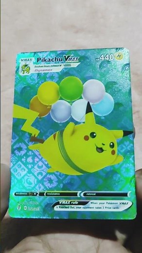 Pokemon Flying Pikachu VMAX Ultra Rare Carte