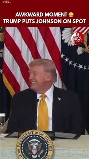 Trump Forces Johnson to Address Dunn’s Condition — Tense Exchange