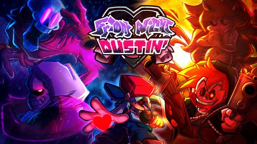 耗时三年的巨作!【FNF模组】Dustin'(尘埃传说) V3 全流程