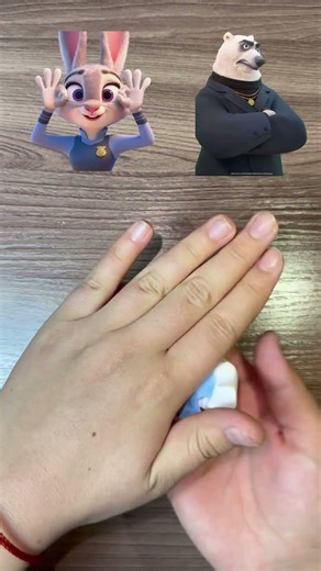 Color mixing Zootopia 2 characters!#colormixing #colors #satisfying #zootopia2 #fyp