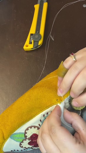 Mastering the Lock Stitch for Handmade Moccasins