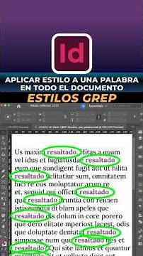 (GREP Styles) Select ALL REPEATED words in InDesign IN SECONDS🔍 #tutorial #indesign
