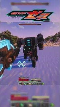 Kamen Rider Zeztz VS Bosses in Minecraft#minecraft #bossfight #boss #kamenrider