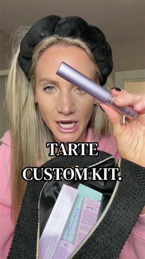 the cc cream & mascara alone are a SCORE but all the other goodies omg!#customkit #tartemakeup #tartesale #makeuphacks #tartecustomkit