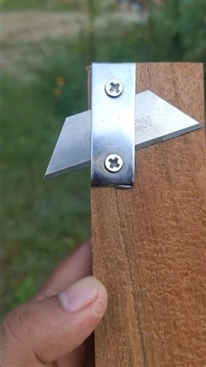 Making a Quick Wood Edge Trimmer 😁 #woodworking #diy #satisfyingvideo
