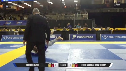 Jordan D. Davis vs Jessie Marshal Divine-Stump 2026 Pan Jiu Jitsu IBJJF Championship