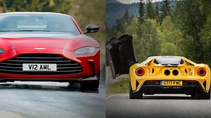 Aston Martin V12 Vantage vs Ford GT