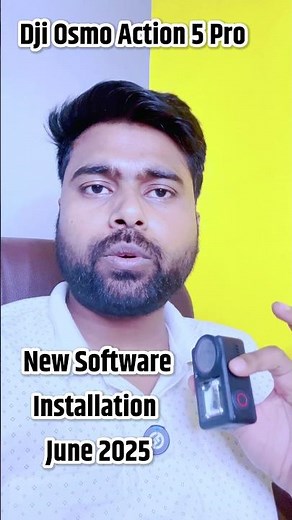 How to Install New Firmware on DJI Osmo Action 5 Pro | June 2025 Software Update Guide #shorts