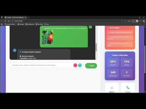 🌱 Agribot – AI-Powered Smart Farming Assistant | MVP Demo by TechMorphss