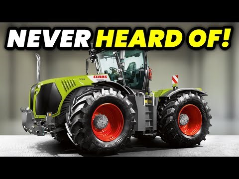 12 RAREST and WEIRDEST Tractors You NEVER KNEW About!