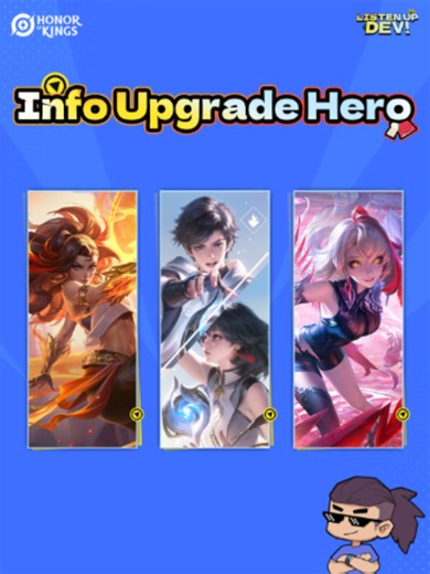 Pembaruan Hero Season Baru Luara, Flowborn (Mage), dan Umbrosa mendapatkan pembaruan untuk mengatasi masalah utama dan membuat gameplay mereka makin seru. Altman bakal kasih rangkuman singkatnya untukmu! Kunjungi Theme Site S16 untuk pembaruan versi selengkapnya⬇ tl.honorofkings.com/v2/tl/29134_1_pk8bRq4y5N4 #HonorofKings #HOK #heroupgrade #listenupdev #Flowasone