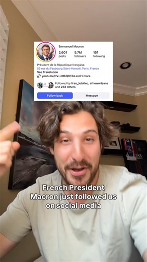 For SURE by Macron - EDM remix 🎶🕺🏼 #French #EDM #Macron #Festival #Music | AT Frenchies