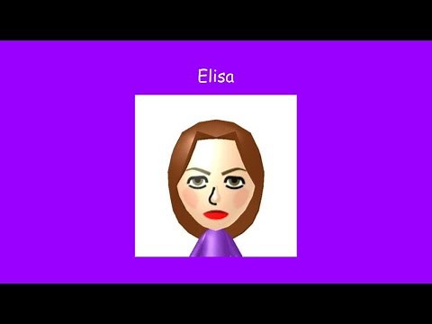 Elisa Mii from Wii Sports