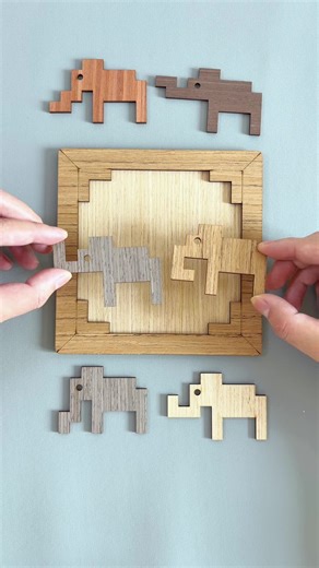 How do you put five elephants in a frame?#puzzle #iqtest | puzzle