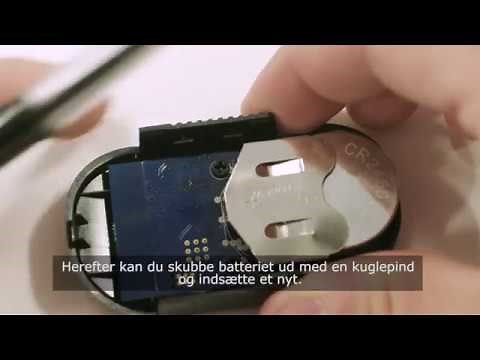 Saphe fartkontrol - batteriskift