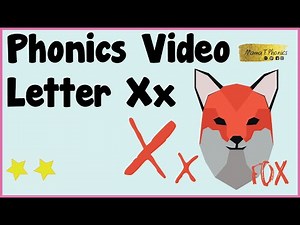 Phonics Letter x Lesson | Say, Read, Write, Sing, Find the letter X x! | Mama T Phonics