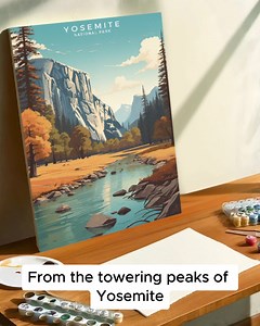 52K reactions · 3.6K shares |  Immerse yourself in the wonders of nature, one paint stroke at a time. 朗 Our national park-inspired kits let you create dazzling landscapes that capture the essence of America's wild spaces. Shop here  wanderpainting.com/collections/national-park-paint-by-numbers | Wander Painting - Paint With Diamonds | Facebook