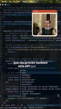setItem() en localStorage #web #javascript #programming #code