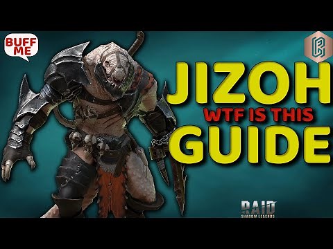 Watch THIS before you Build JIZOH | Full Guide & Masteries | Raid: Shadow Legends