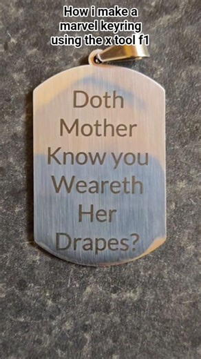 making a marvel keyring!