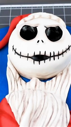 10K views · 178 reactions | Jack skellington cake ✨#cake #jackskellington #cake #christmas | Jack Skellington Lovers | Facebook