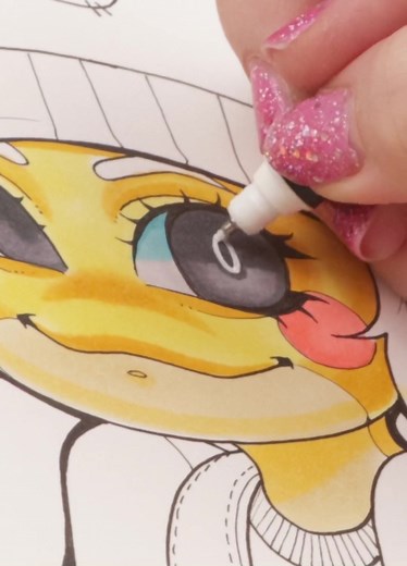 Drawing Ivy Sundew from Amphibia - Step by Step Tutorial