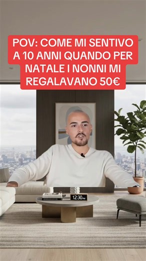 Essere milionario a 10 anni: la gioia dei regali di Natale