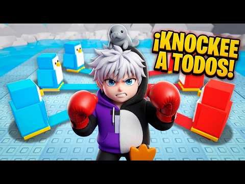 I PLAYED KNOCKOUT PENGUINS! It ended badly XD - Roblox Gameplay