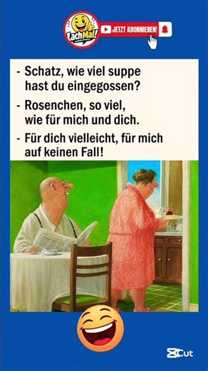 😂 Wenn die Suppe zum Problem wird… #funny #lustig #comedy