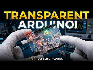 DIY Transparent Arduino Board - Schematic to Finished Build