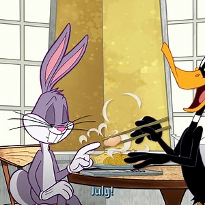 Daffy's got some serious research to do. | Looney Tunes