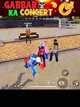 Gabbar ka concert 🌚 | #shorts #deepakrds #freefire #funny