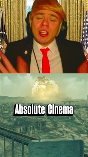 Blowing up Megaton in Fallout 3 | Trump Parody Impression #shorts