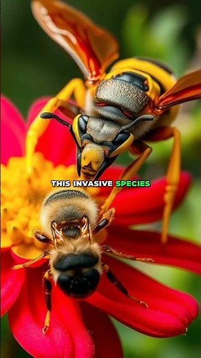 DIY Trap to Stop Killer Wasps and Save Bees #shorts