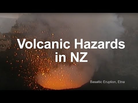Volcanic Hazards in New Zealand