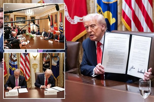 Trump tears into Australian ambassador who badmouthed him while signing rare-earth minerals deal