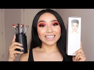 Morphe x James Charles; The Eye Brush Set REVIEW | MsBeautyinspire