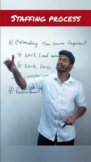 Staffing process - staffing class 12 business studies