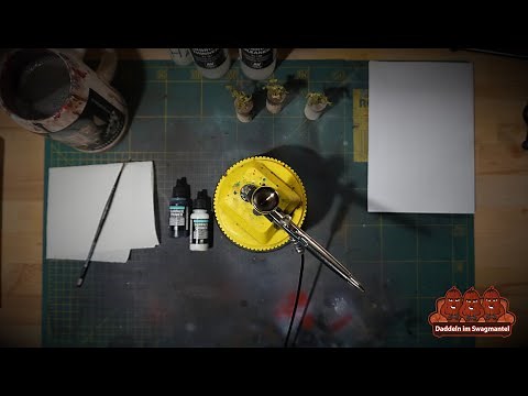 Airbrush Basics Teil 01 - Aufbau, Funktionsweise und benötigte Materialien für Anfänger erklärt!