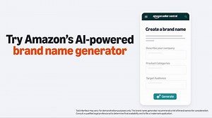 Did you know customers make purchasing decisions within seconds of seeing your brand name? 🤔 A recognizable and memorable name builds instant credibility and trust when selling in the Amazon store. Without that, you send potential buyers scrolling past your products. Transform your brand identity with our AI-powered brand name generator to create names that convert browsers into buyers! | Sell on Amazon