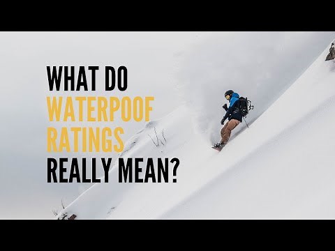 How To: Understanding Waterproof Ratings