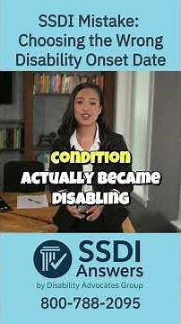 SSDI Mistake: Choosing the Wrong Disability Onset Date