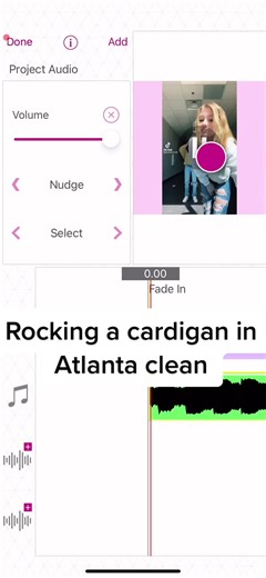 Rocking a cardigan in Atlanta clean!! #clean #rockingacardiganinatlanta #fyp #cardib #iwannatakeapicwithcardib #cleansounds